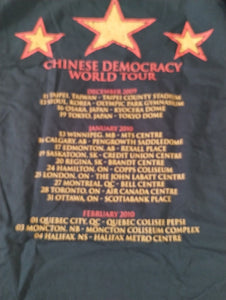 GUNS N' ROSES - 2009/2010 Chinese Democracy Wheat Skull T-shirt ~Never Worn~ XL