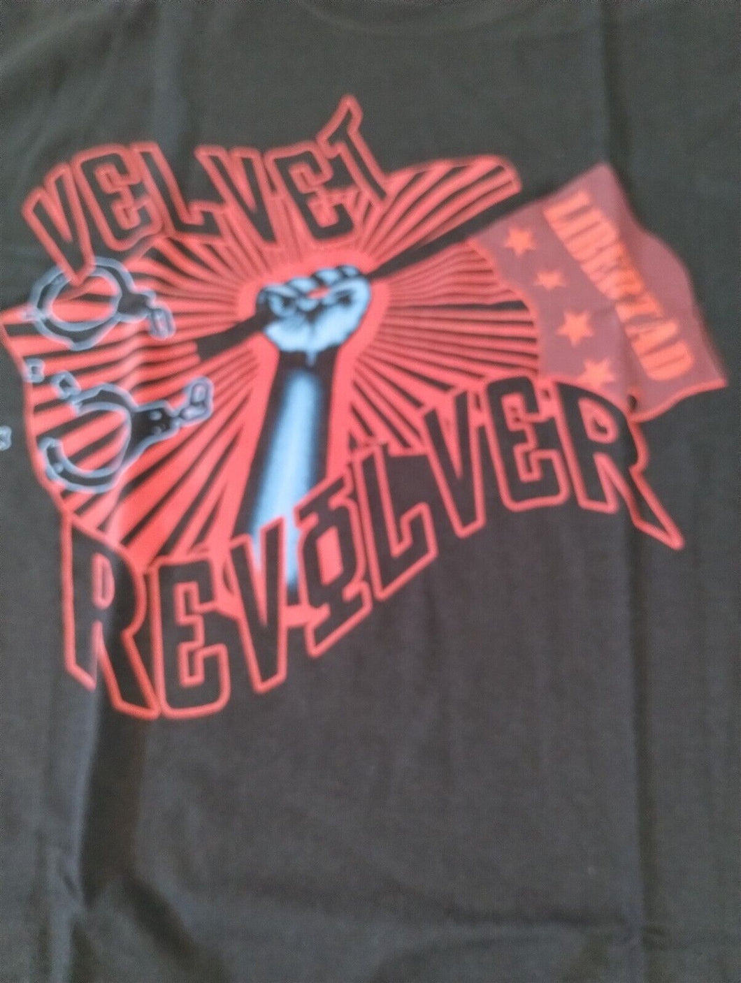 VELVET REVOLVER- 2007 Libertad Break Free T-shirt ~Never Worn~ M L XL 2XL