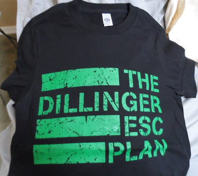 THE DILLINGER ESCAPE PLAN - Green logo Baby Doll T-Shirt ~Never Worn~ Jr. OSFA