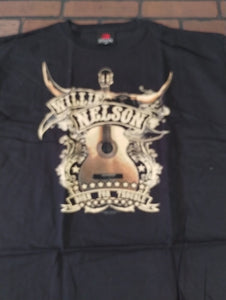 WILLIE NELSON -1990 Vintage Born For Trouble Guitar T-shirt ~Never Worn~L XL 2XL