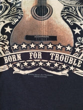 Load image into Gallery viewer, WILLIE NELSON -1990 Vintage Born For Trouble Guitar T-shirt ~Never Worn~L XL 2XL