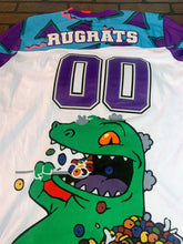 Load image into Gallery viewer, RUGRATS REPTAR Headgear Classics Hockey White Jersey ~Never Worn~ L XL