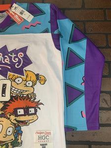 RUGRATS REPTAR Headgear Classics Hockey White Jersey ~Never Worn~ L XL