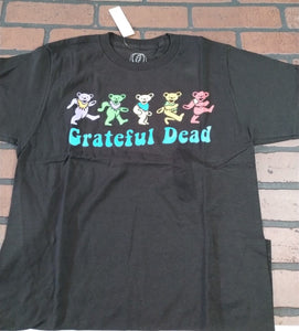 GRATEFUL DEAD- 2021 Dancing Bears Men's T-shirt ~Licensed / Never Worn~ S XL