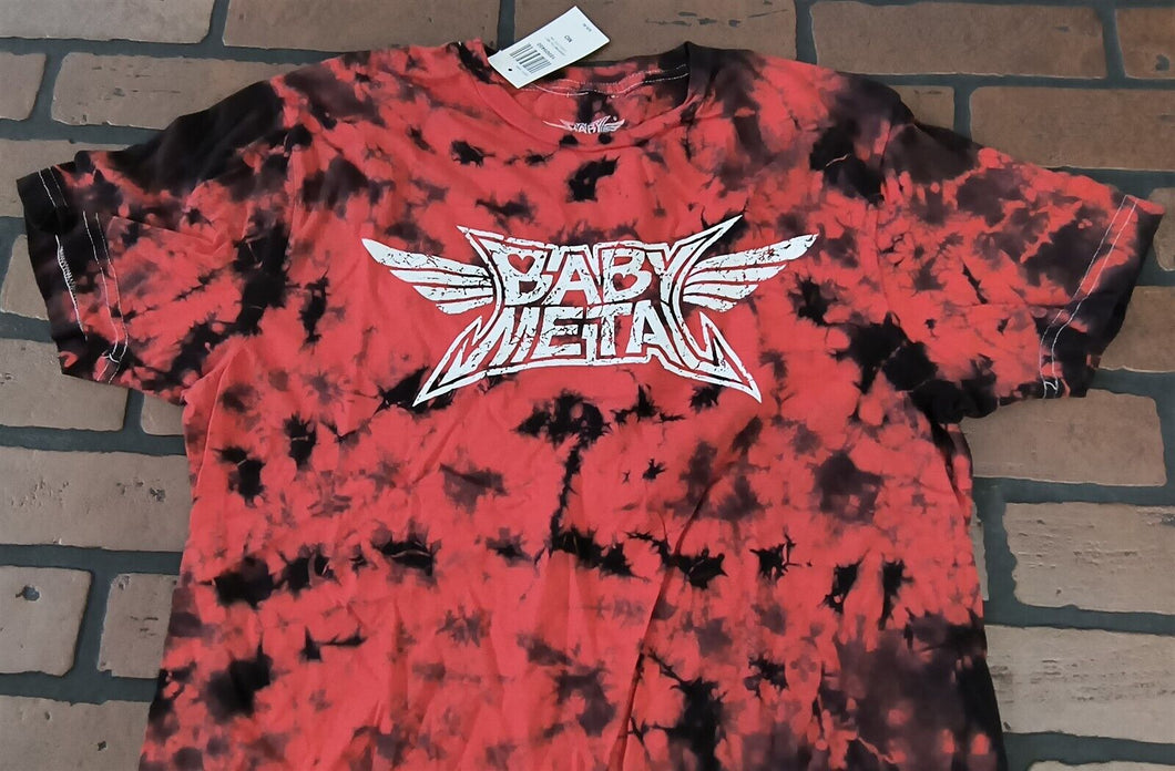 BABY METAL - Red Tie-Dye Logo T-shirt ~Never Worn~ M L XL XXL