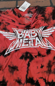 BABY METAL - Red Tie-Dye Logo T-shirt ~Never Worn~ M L XL XXL