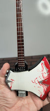 Load image into Gallery viewer, GENE SIMMONS (KISS)- Bloody Signature Axe 1:4 Scale Replica Bass Guitar~Axe Heaven