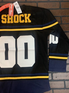 STATIC SHOCK Headgear Classics Black Hockey Jersey ~Never Worn~ M