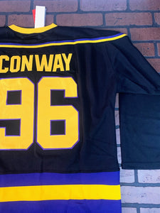 MIGHTY DUCKS (Conway) Headgear Classics Hockey Black Jersey ~Never Worn~ 2XL