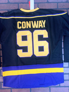 MIGHTY DUCKS (Conway) Headgear Classics Hockey Black Jersey ~Never Worn~ 2XL