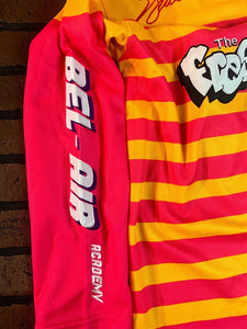 FRESH PRINCE OF BEL-AIR Headgear Classics Hockey Yellow/Pink Jersey~Never Worn~M