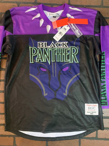 BLACK PANTHER Headgear Classics Hockey Purple/Black Jersey ~Never Worn~ XL