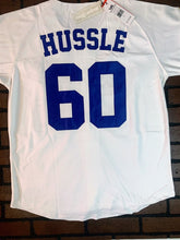 Load image into Gallery viewer, NIPSEY HUSSLE CRENSHAW Victory Lap White Headgear Classics Baseball Jersey~New~