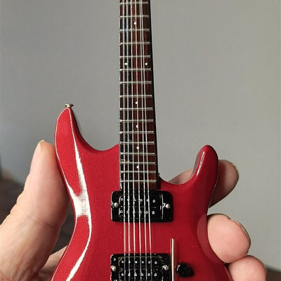 JOE SATRIANI-Signature Candy Apple Red Ibanez 1:4Scale Replica Guitar~Axe Heaven