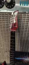 Load image into Gallery viewer, JOE SATRIANI-Signature Candy Apple Red Ibanez 1:4Scale Replica Guitar~Axe Heaven
