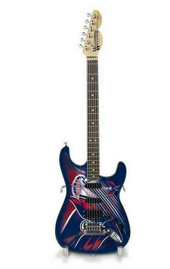 WASHINGTON CAPITALS 1:4 Scale Replica Woodrow NorthEnder Guitar ~Licensed~