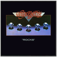 Load image into Gallery viewer, AEROSMITH - Rocks Album Cover Inverse Framed Glass Picture ~New~