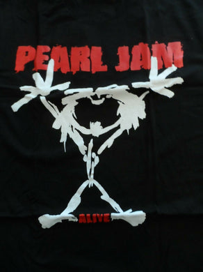 PEARL JAM - Alive / Stickman 2-sided T-shirt ~Never Worn~ L XL