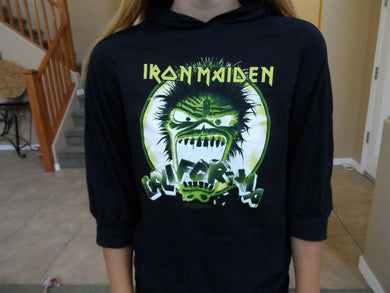 IRON MAIDEN - Rare 2006 California Pullover Jr. Hoodie ~BRAND NEW~ Jr. XL