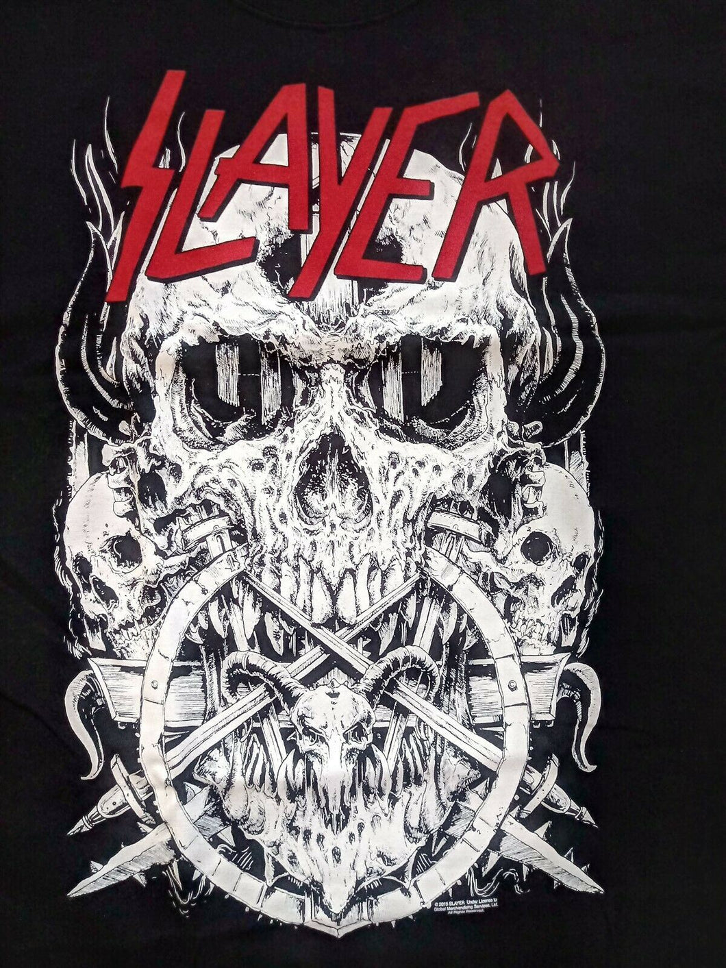 SLAYER - 2015 Skulltagram T-shirt ~Never Worn~ XL