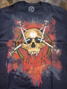 SLAYER 2016 Skull/Swords T-shirt ~Never Worn~ Medium