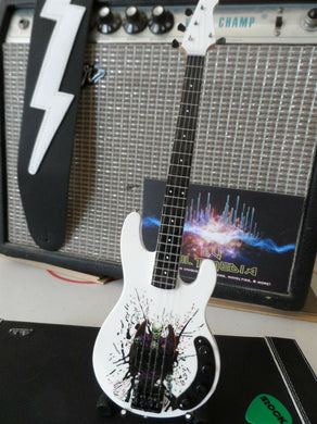 JOHNNY CHRIST (A7X)-Stingray Mr. Death Custom 1:4 Scale Replica Bass Guitar~New