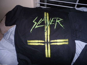 SLAYER - 2005 War Ensemble 2 sided T-Shirt ~NEVER WORN~ Small