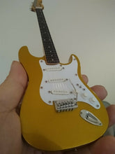 Load image into Gallery viewer, Metallic Gold Fender Strat 1:4 Scale Replica Guitar ~Axe Heaven