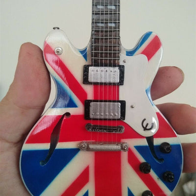 NOEL GALLAGHER (OASIS)-Union Jack Supernova 1:4 Scale Replica Guitar~New in Box~
