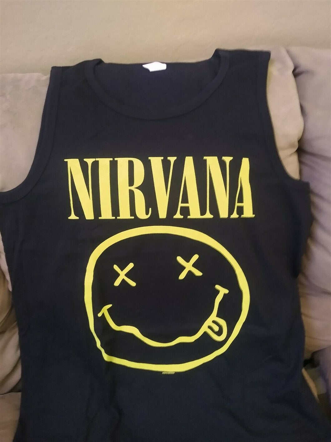 NIRVANA - 2016 Smiley Tank Top ~Never Worn~ XL
