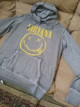 Load image into Gallery viewer, NIRVANA - 2017 Smiley Long Sleeve Women&#39;s Hoodie ~Never Worn~ S