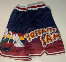 Load image into Gallery viewer, YOSEMITE SAM / DENVER ALTRNV Headgear Classics Basketball Shorts ~Never Worn~ L