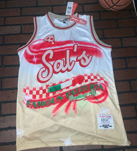 SAL'S PIZZA Headgear Classics Basketball Jersey ~Never Worn~ M L XL
