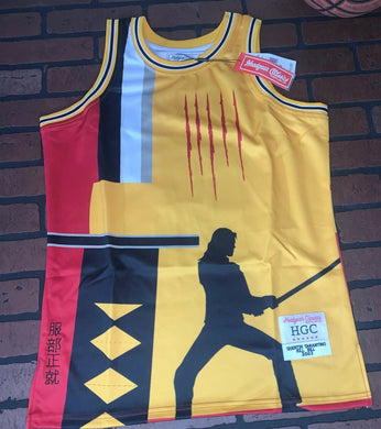 KILL BILL Headgear Classics Basketball Jersey ~Never Worn~ L XL