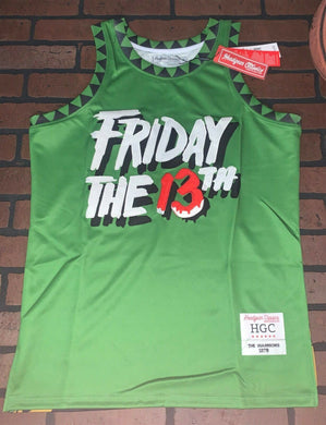 FRIDAY THE 13TH Headgear Classics Basketball Jersey ~Never Worn~ M