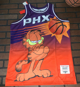 GARFIELD / PHX SUNS Headgear Classics Basketball Jersey ~Never Worn~ XL