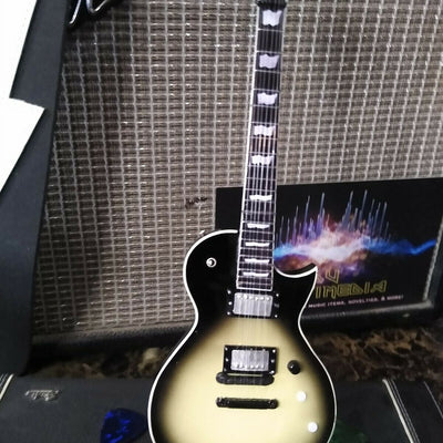 BOBBY KELLER-Glow(?) In the Dark ESP Eclipse 1:4 Scale Replica Guitar~Axe Heaven