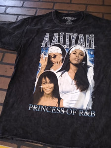 AALIYAH - Princess of R&B Tie Dye T-shirt ~Never Worn~ M/L