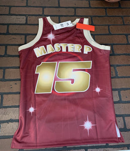 MASTER P / NO LIMIT RECORDS Headgear Classics Basketball Jersey ~Never Worn~ S