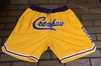 KOBE/MAMBA -CRENSHAW HIGH SCHOOL Headgear Classics Basketball Shorts ~Never Worn~ 2XL