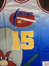 Load image into Gallery viewer, YOSEMITE SAM / DENVER Blue Headgear Classics Basketball Jersey ~Never Worn~ M XL