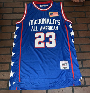 JORDAN McDONALD's #32 Headgear Classics Basketball Jersey~Never Worn~S M L XL2XL