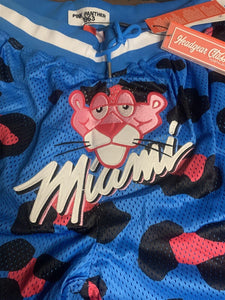 PINK PANTHER / MIAMI Headgear Classics Basketball Shorts~Never Worn~ L XL