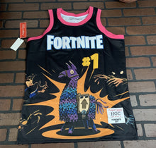 Load image into Gallery viewer, FORTNITE VICTORY ROYALE Headgear Classics Basketball Jersey ~Never Worn~ M L 2XL