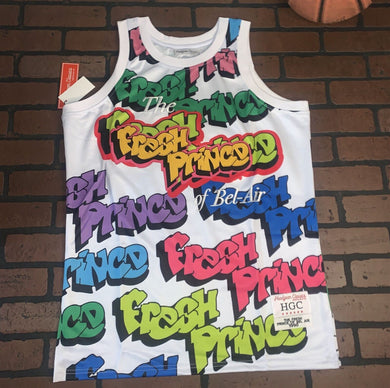 FRESH PRINCE OF BEL-AIR Headgear Classics Basketball Jersey ~Never Worn~ L