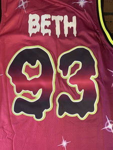 GOOSEBUMPS / BETH Headgear Classics Basketball Jersey ~Never Worn~ M XL