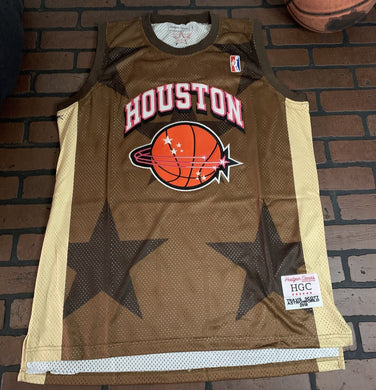 C.JACK / HOUSTON Headgear Classics Basketball Jersey ~Never Worn~ 3XL