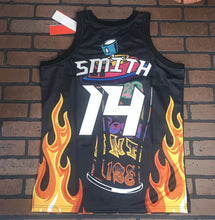 Load image into Gallery viewer, FRESH PRINCE BEL-AIR BLACK Headgear Classics Basketball Jersey ~Never Worn~ L