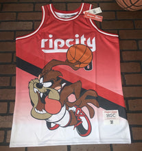 Load image into Gallery viewer, TAZ RIP CITY RED Headgear Classics Basketball Jersey ~Never Worn~ XL