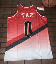 Load image into Gallery viewer, TAZ RIP CITY RED Headgear Classics Basketball Jersey ~Never Worn~ XL
